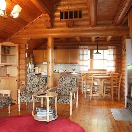 בית נופש Laukkala Cottages Reindeers & Husky Haapalahti